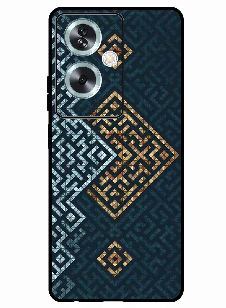 Theodor Protective Case Anti Scratch Shock Proof Bumper Cover For Oppo A79 5G Maze art - Image 1