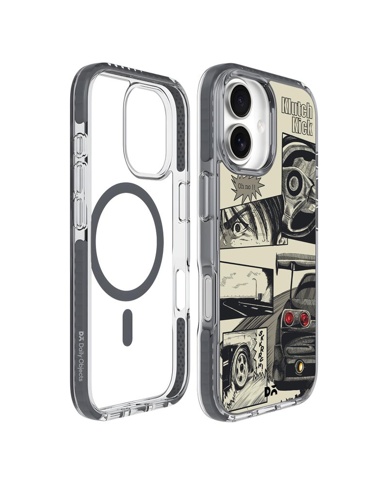 DailyObjects Case for iPhone 17 Compatible with Mag-Safe Wireless Charging, Stride 2.0 K3 The Drift Saga Slim Shockproof Back Cover with Inner Magnetic Ring - Image 4