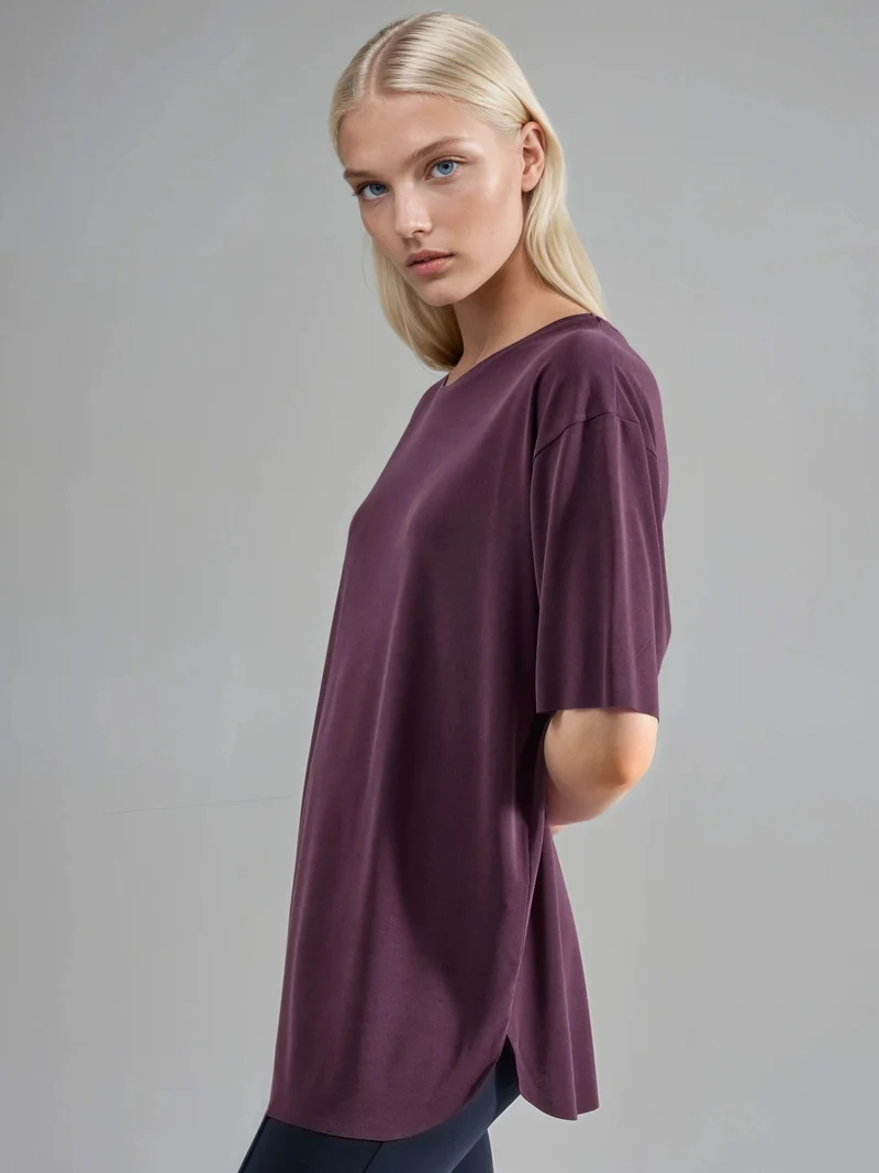 بوسيم BUSEM Loose Fit Crew Neck T-Shirt