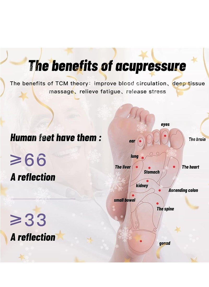 Generic - Foot massage roller, acupressure, reflexology tools, heel, arch, muscle aches, foot pain, pressure, plantar fasciitis relief - Image 1