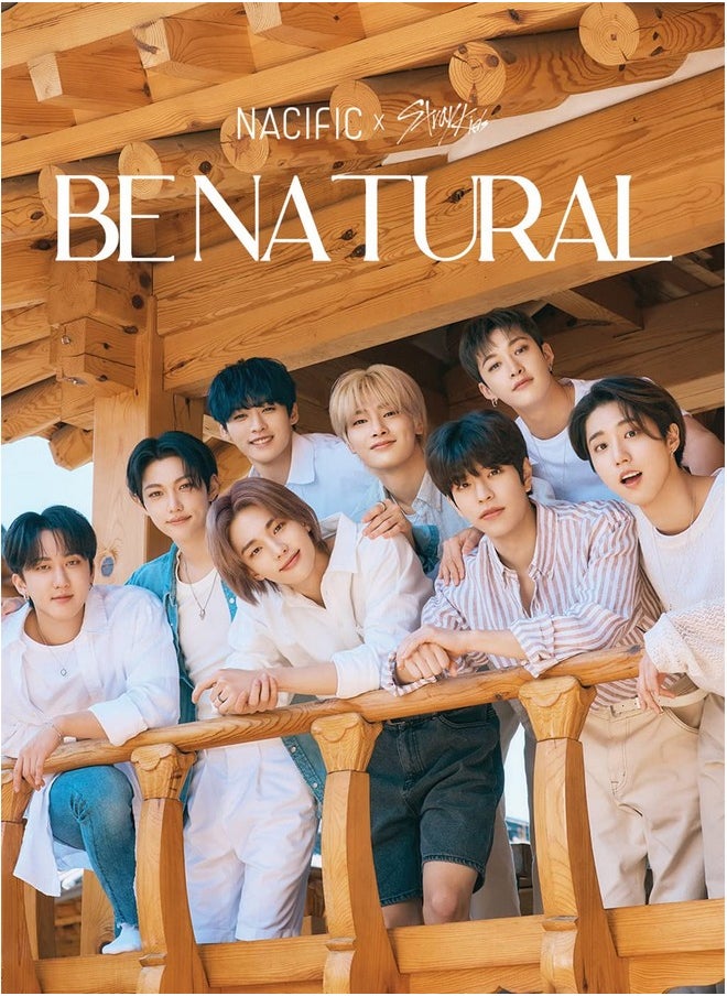 KOSBEAUTY - Nacific X Stray Kids Be Natural Vegan Lip Glow 5 Pcs Set With Photocards 8 Pcs Full Set - Image 1