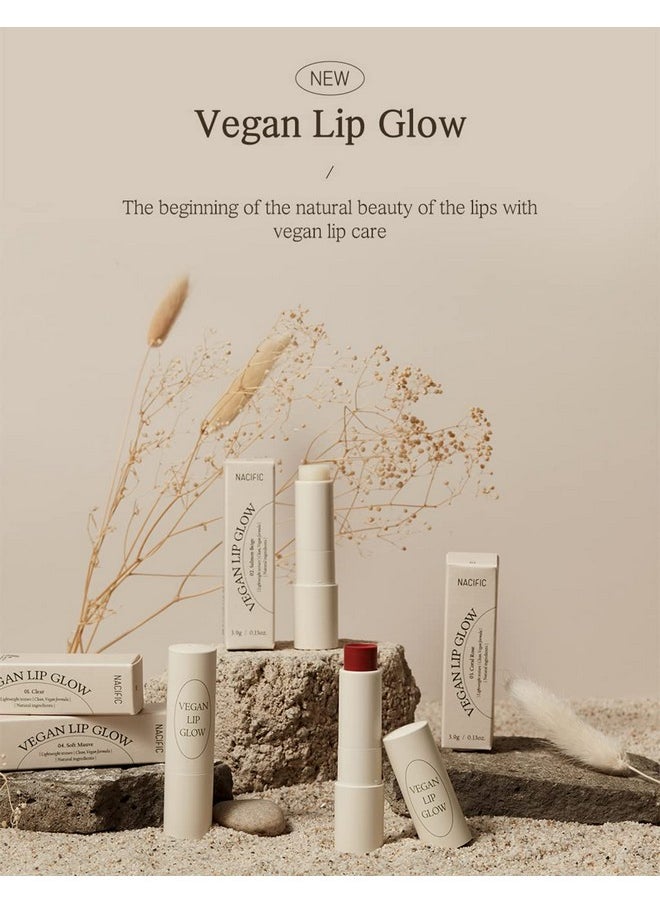 KOSBEAUTY - Nacific X Stray Kids Be Natural Vegan Lip Glow 5 Pcs Set With Photocards 8 Pcs Full Set - Image 1