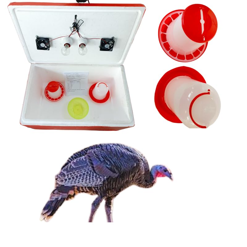 HUMBE&CO - Save Trees, Save Earth HUMBE&CO-100 egg incubator double holderSTC-3028 and 1 feeder 1 drinker free - Image 2