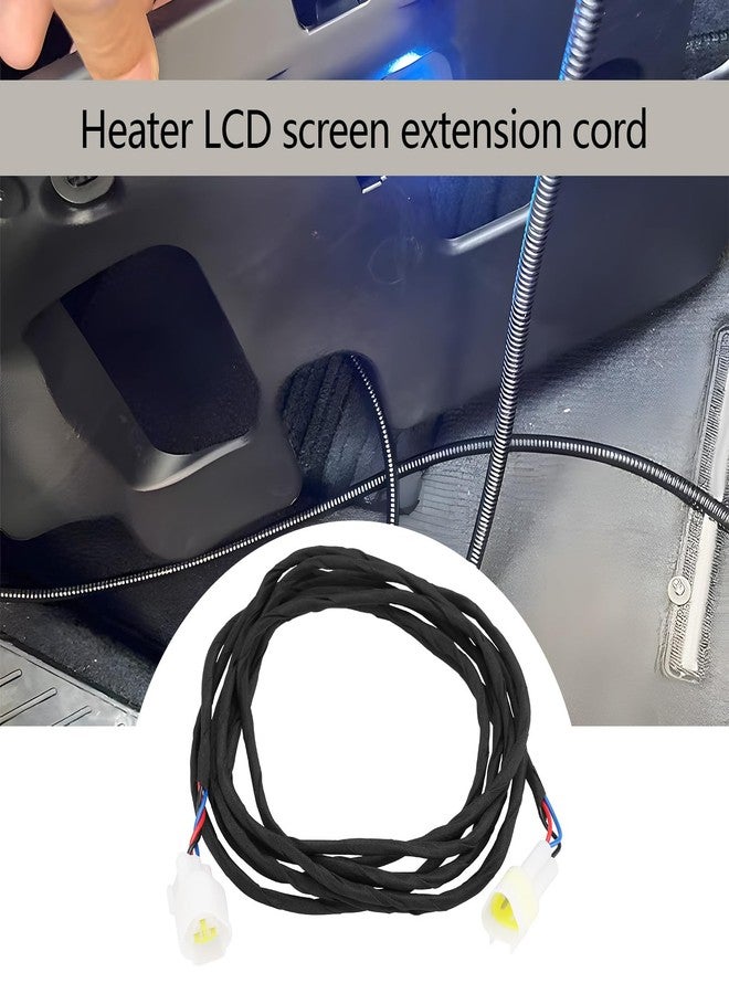 أوتوتك كابل تمديد سخان ديزل للسيارة من أوتوتيك بطول 3 أمتار وجهد 12 فولت، كابل تمديد شاشة LCD لسخانات الديزل بقدرة 5 كيلوواط و2 كيلوواط و8 كيلوواط، ملحقات أسلاك ركن السيارة - Image 2