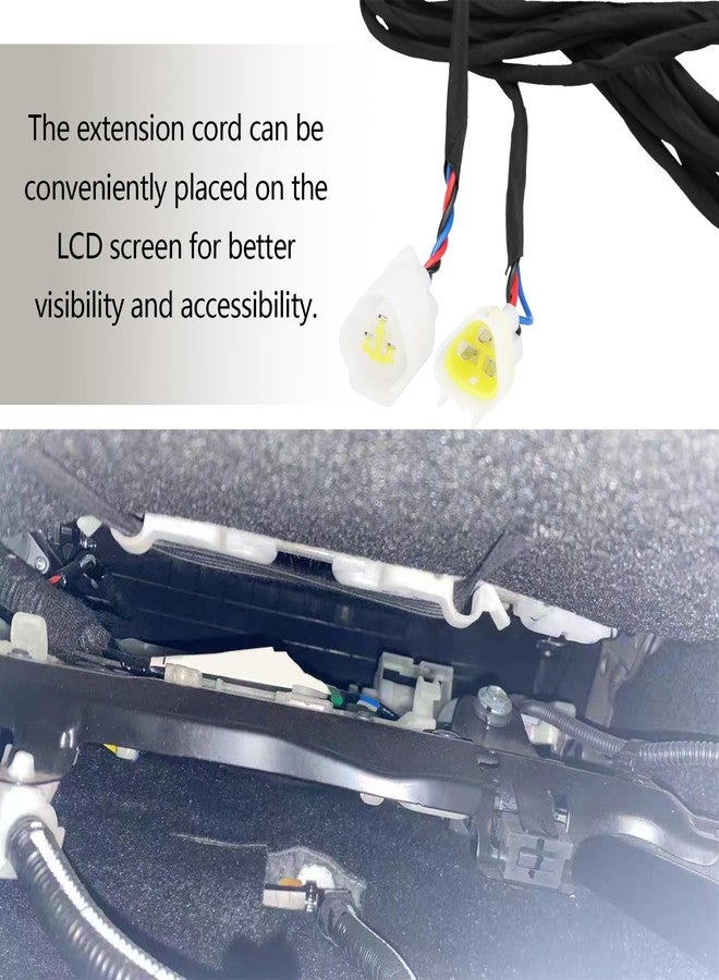 أوتوتك كابل تمديد سخان ديزل للسيارة من أوتوتيك بطول 3 أمتار وجهد 12 فولت، كابل تمديد شاشة LCD لسخانات الديزل بقدرة 5 كيلوواط و2 كيلوواط و8 كيلوواط، ملحقات أسلاك ركن السيارة - Image 3