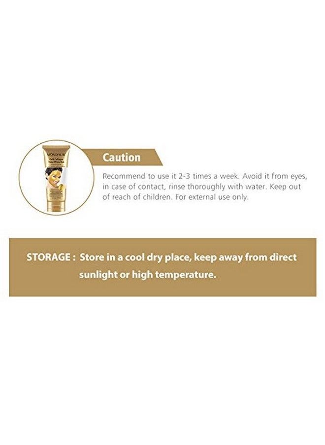 Mond'sub - Gold Collagen Peel Off Facial Mask 120 Ml - Image 1