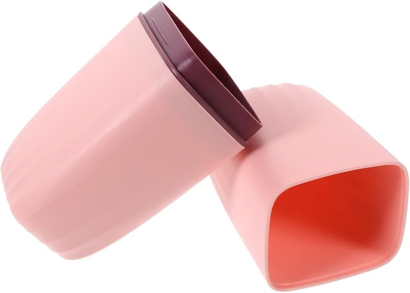 Portable Travel Toothbrush Case With Ventilation And Toothpaste Holder Compact Camping Cup - Image 1