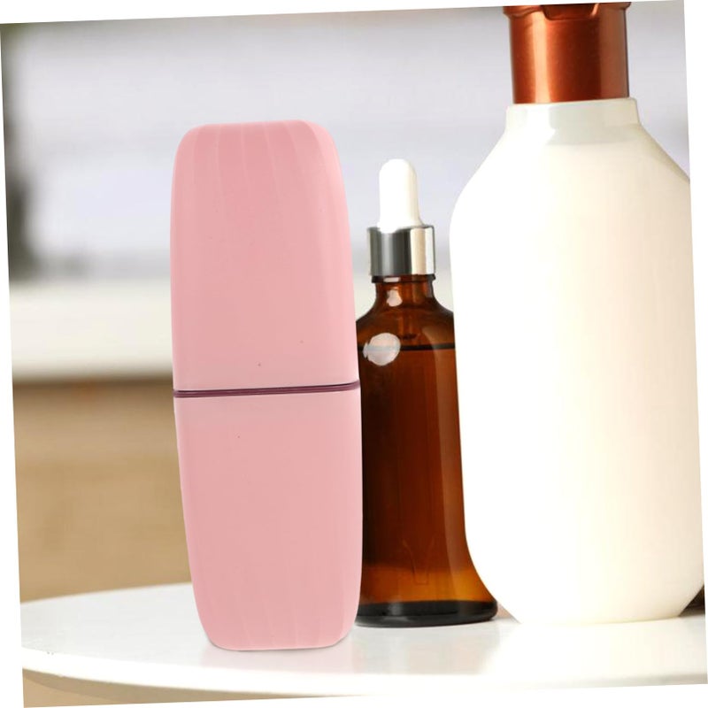 Portable Travel Toothbrush Case With Ventilation And Toothpaste Holder Compact Camping Cup - Image 5