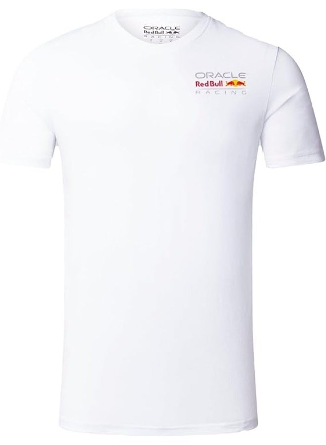 Red Bull Racing F1 Core Color Logo T-Shirt White - Image 1