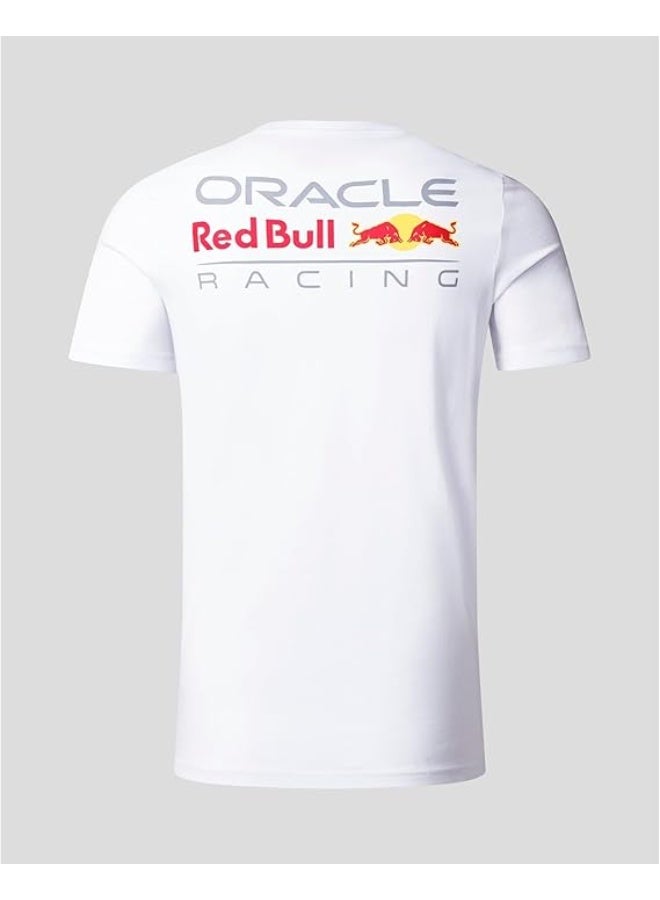 Red Bull Racing F1 Core Color Logo T-Shirt White - Image 2