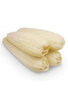Natural Organic Loofah Sponges Large Exfoliating Shower Bath Loofah Luffa Loofa Body Scrubbers Sponges For Spa Beauty Bath And Radiant Skin Pack Of 4