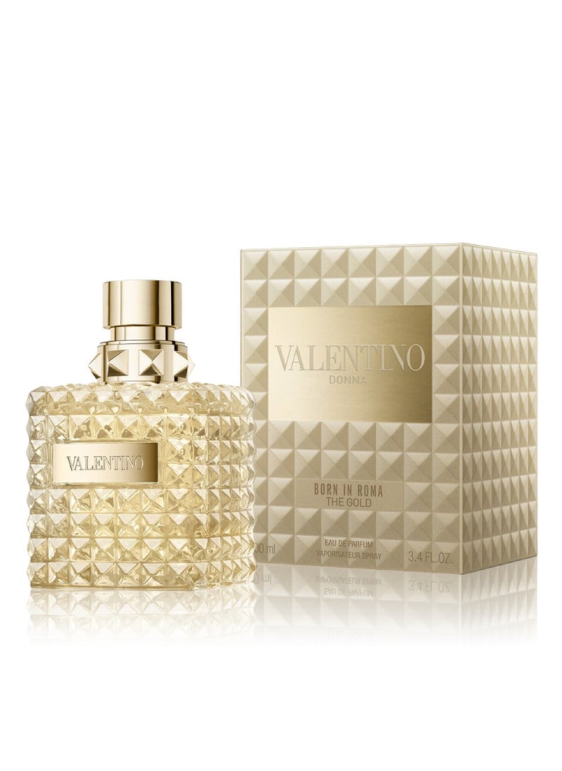 Valentino Donna Acqua Valentino Donna Born In Roma The Gold Eau De Parfum 100ml  - Image 1