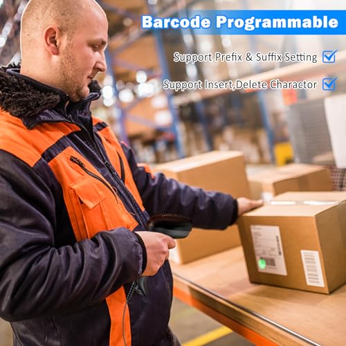Symcode USB Barcode Scanner Handheld Wired Automatic Bar Code Scanner with Long USB Cable for Mobile Payment, Convenience Store, Supermarket, Warehouse - Image 5