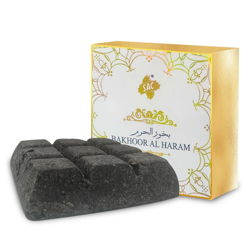 Premium Sandalwood Aloes Oud Powder Musk Perfumery Sugar 9 Bricks Mixed Flavor Assorted Scents Backflow Incense for Yoga Meditation - Gold White - Image 1