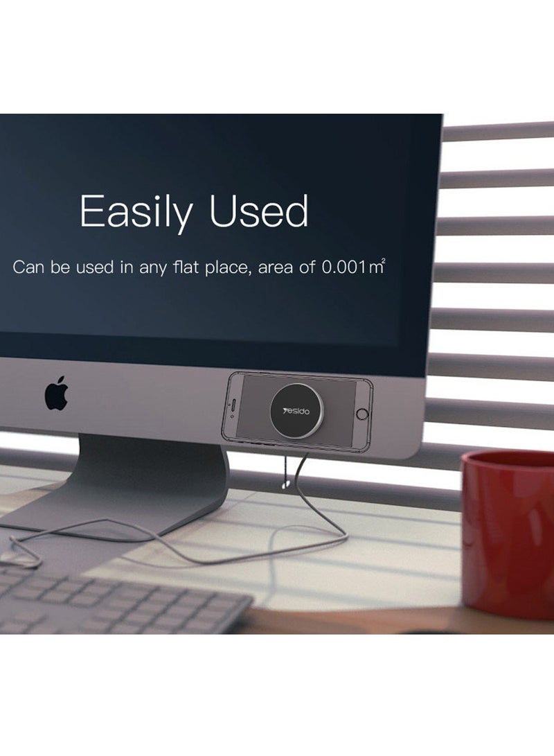 Yesido C38 High Quality Car Accessories Magnetic Phone Holder Car Holder 4 Magnet Black - Image 4