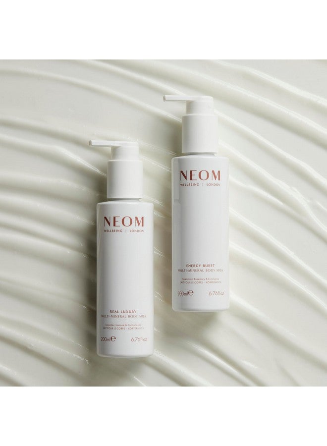 نيوم - حليب للجسم متعدد المعادن ٢٠٠ مل (نعناع، إكليل الجبل، وأوكالبتوس) | مغنيسيوم، زيت ثمر الورد، وزيت بذور الشيا | ترطيب، تغذية، وتجديد | نباتي - Image 4