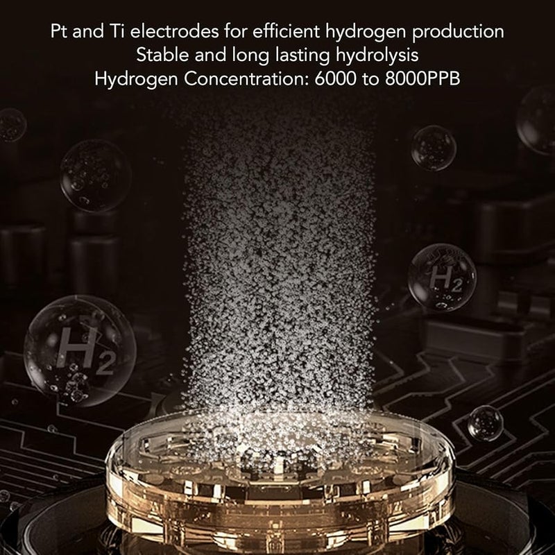 Portable Hydrogen Water Bottle Generator 6000 8000PPB PEM for 30mm Bottle - Image 3