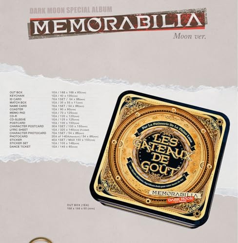 dreamus ألبوم خاص Dreamus ENHYPEN MEMORABILIA DARK MOON إصدار القمر - Image 2