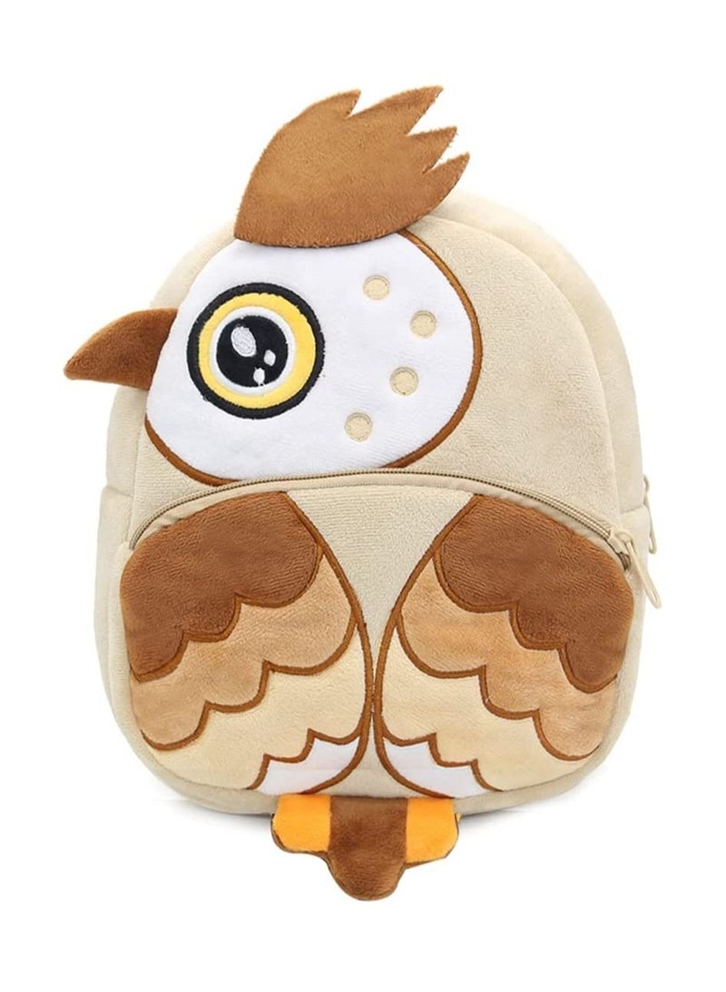 YD Cute Toddler Backpack Toddler Bag Plush Animal Cartoon Mini Travel Bag for Baby Girl Boy 2-6 Years - Image 1