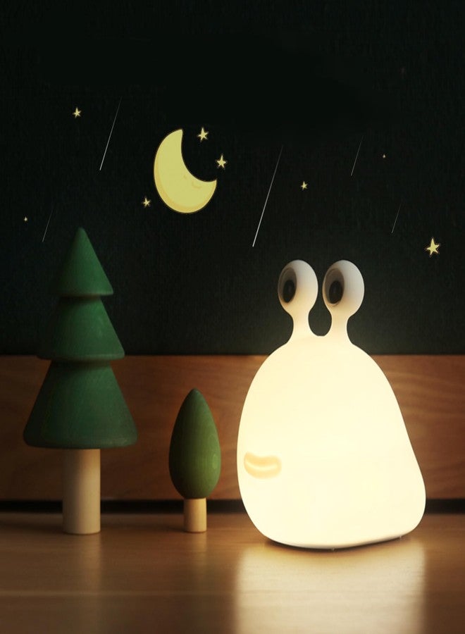 EAQ Slug Night Light, Silicone Light for Classroom, Don't Bug Me, Nursery Squishy Lamp, Cute Animal Bedside Lamp for Breastfeeding. - Image 1