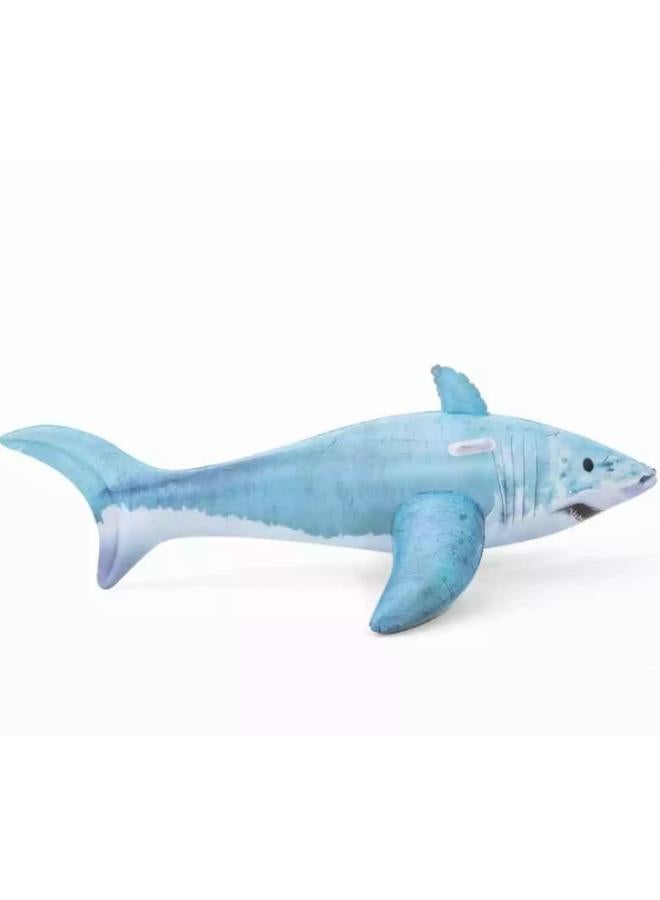Bestway Realistic Shark Ride-On 183cm x 102cm Up to 45kg Ages 3+ - 41405 - Image 1