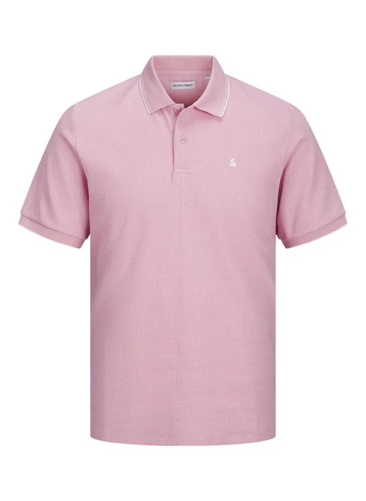 JACK & JONES Logo Print Polo Shirt