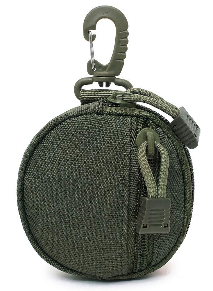 Generic Tactical Waist Bags for Men, Molle Pouch Accessories, Small Round Coin Holder Pouch, EDC Change Purse, Keychain Wallet - Image 1