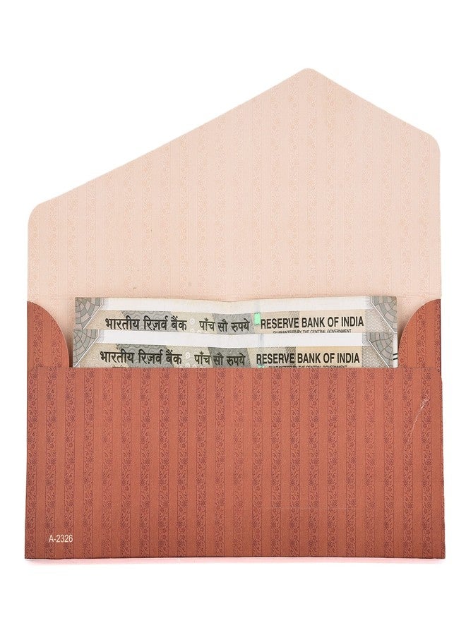 Fonsie Ganesh Ji pack of 20pcs cash envelopes for gifting money on wedding gift, baby shower gift, shagun, family gatherings with name space. - Image 4
