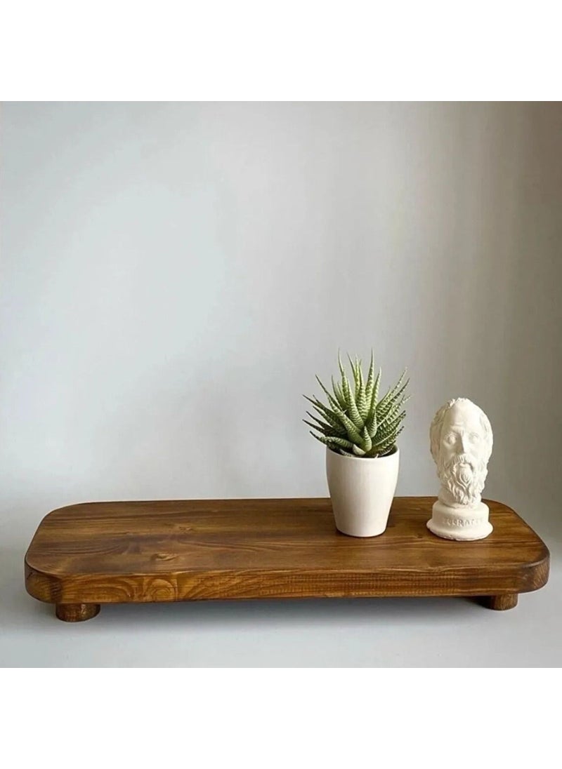 Aden Home - Wooden Presentation, Presentation Board, Oil Can, Organizer, Anthracite Color, ASNM01X - Image 1