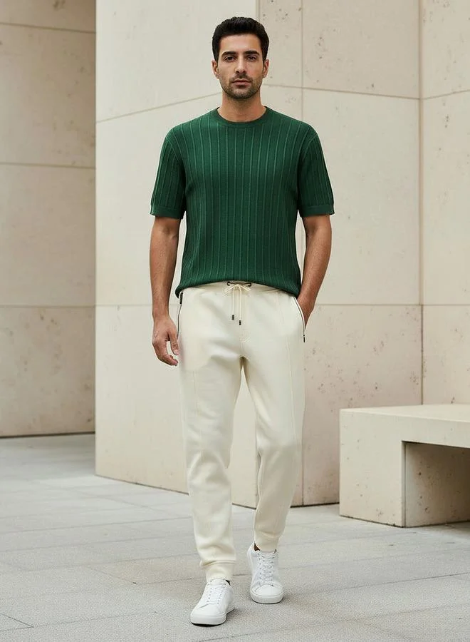 Iconic Iconic Men Slim Fit Joggers with Pockets