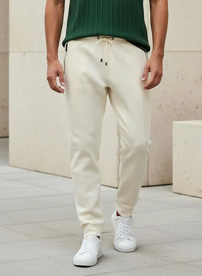 Iconic Iconic Men Slim Fit Joggers with Pockets