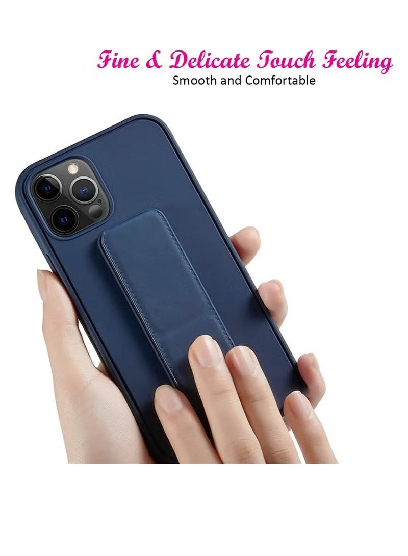 TIGER TPU Rubber Silicone Hand Grip Protective Phone Case Cover for Apple iPhone 15 Pro Max | Navy Blue Soft TPU Bumper Case with Anti-Slip Grip | Shockproof, Scratch-Resistant, Slim Fit Cover for iPhone 15 Pro Max Protection | Stylish and Durable iPhone Case - Image 3