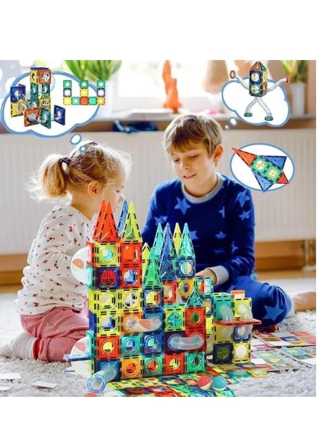 Colorful Magnetic Building Toy - 42 pieces - Image 1