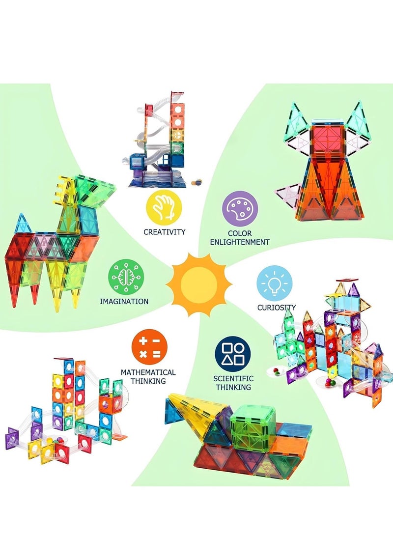 Colorful Magnetic Building Toy - 42 pieces - Image 4