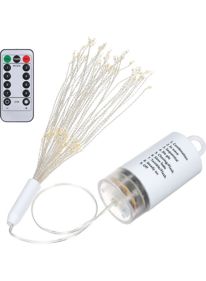 نيبمينينت مصباح LED بتأثير الألعاب النارية الخيالية مع جهاز تحكم عن بعد متعدد الألوان - Image 1