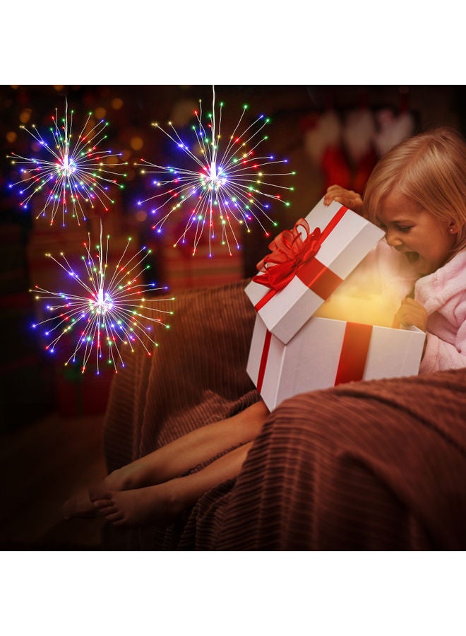 نيبمينينت مصباح LED بتأثير الألعاب النارية الخيالية مع جهاز تحكم عن بعد متعدد الألوان - Image 3