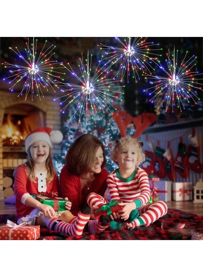 نيبمينينت مصباح LED بتأثير الألعاب النارية الخيالية مع جهاز تحكم عن بعد متعدد الألوان - Image 2