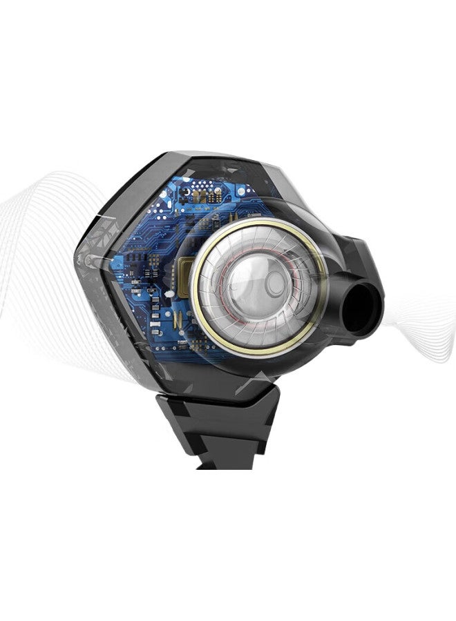 HP سماعة ألعاب سلكية Hp Dhh-3113، سماعات أذن مع ميكروفون، إلغاء ضوضاء ذكي، ميكروفون للهواتف المحمولة وأجهزة الكمبيوتر، الرياضات الإلكترونية، باس عميق، ببجي، سماعات موسيقى، بيضاء - Image 3