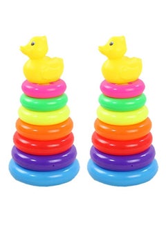 ZCM-HAPPY 2-Piece Stacking Ring With Duck Toy  - Image 1