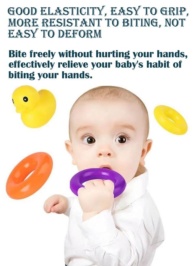 ZCM-HAPPY 2-Piece Stacking Ring With Duck Toy  - Image 4