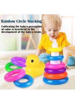 ZCM-HAPPY 2-Piece Stacking Ring With Duck Toy  - Image 3