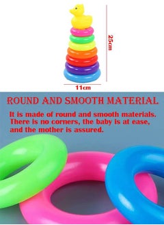 ZCM-HAPPY 2-Piece Stacking Ring With Duck Toy  - Image 2