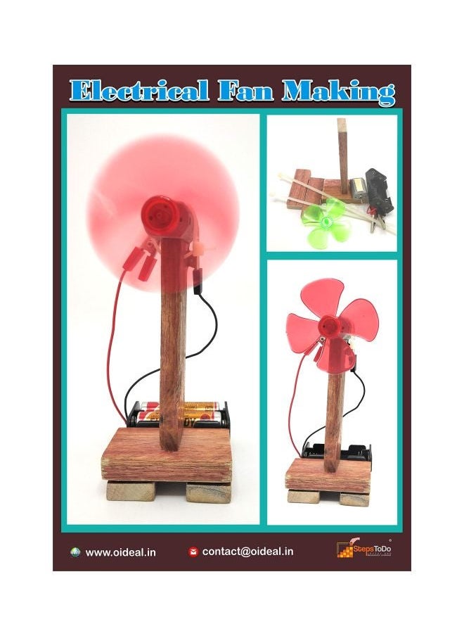 NIBEMINENT Electrical Fan Making Kit  - Image 3