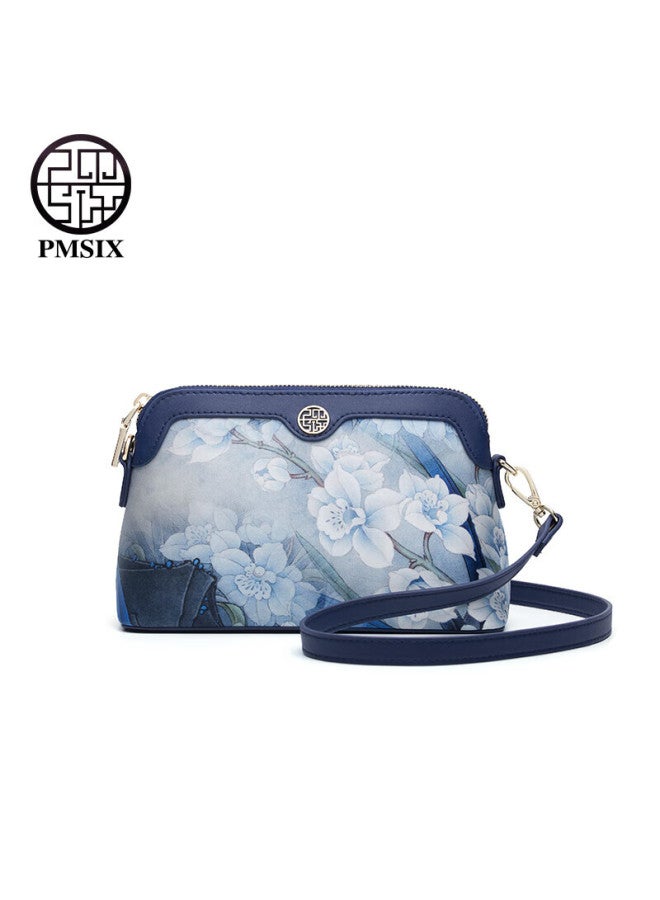 Pmsix Women's Handbag, Mother's Gift, Practical, Intangible Cultural Heritage, Mulberry Silk, Crossbody Bag, Chinese Style, Versatile, Shoulder Bag, Clutch, Qixi Festival - Image 3