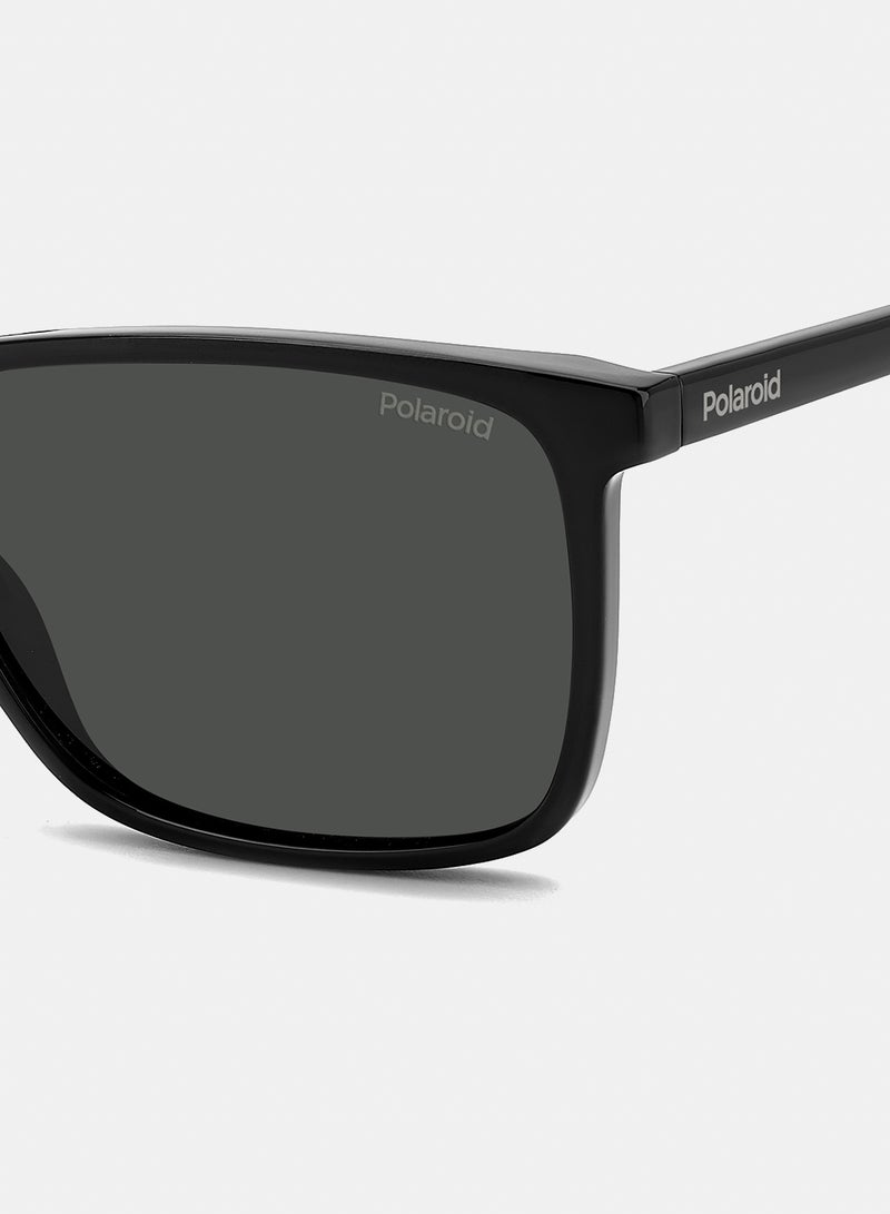 Polaroid Men Square Sunglasses - 58 PLD 4137/S - Image 5