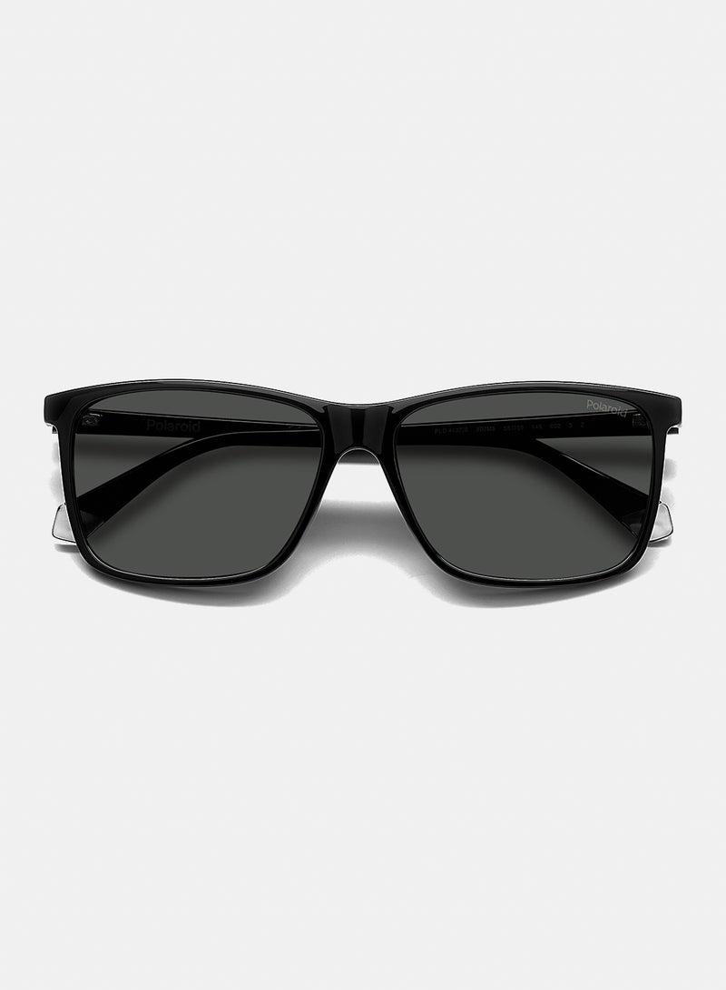 Polaroid Men Square Sunglasses - 58 PLD 4137/S - Image 4