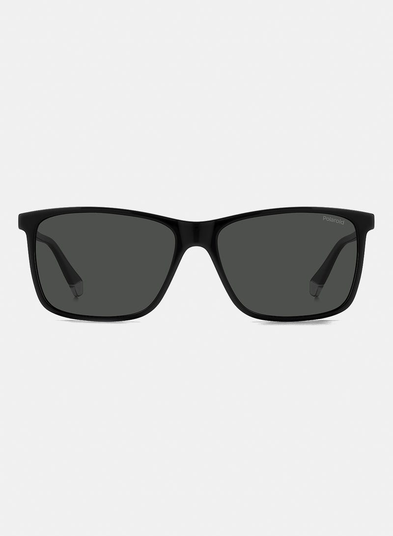 Polaroid Men Square Sunglasses - 58 PLD 4137/S - Image 3