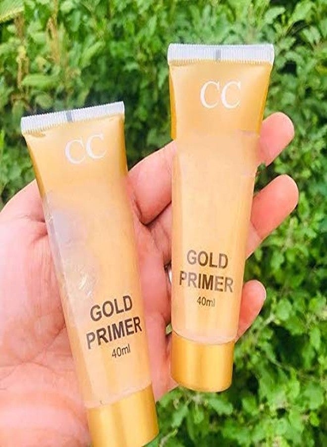 MK Beauty 2 pc of Makeup Gold Primer 40 ml for perfect makeup look - Pack of 2 - Image 3