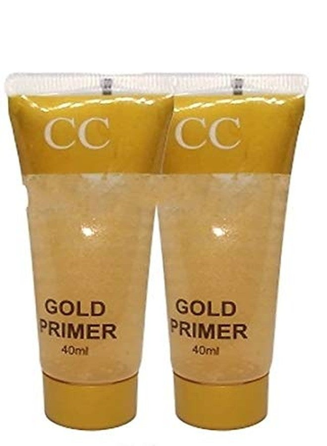 MK Beauty 2 pc of Makeup Gold Primer 40 ml for perfect makeup look - Pack of 2 - Image 1