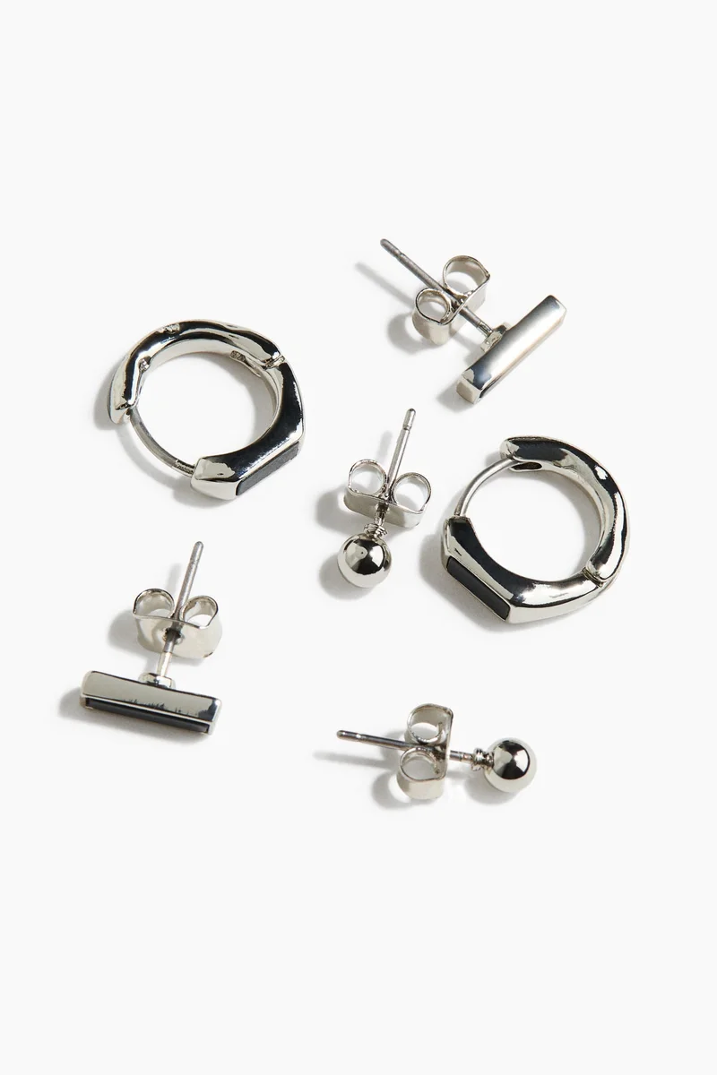 اتش اند ام حلقان - عبوة من 3 أزواج